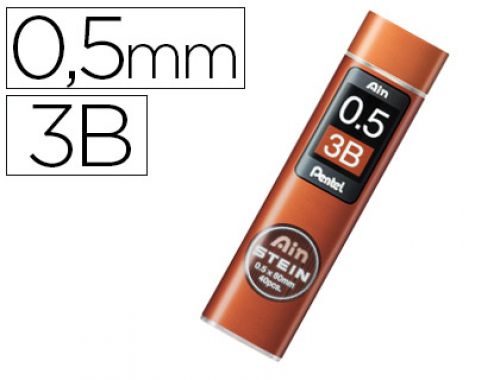 Minas pentel ain stein 0.5 3b estojo com 40 minas , Pentel , 77838 , 4902506079220